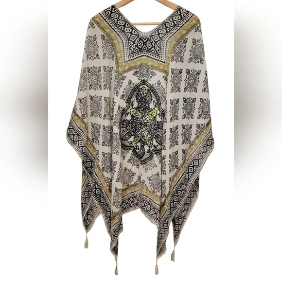 Vince Camuto Women's Munbai Medallions Toppee/Coverup Size O/S One Size - Picture 5 of 9